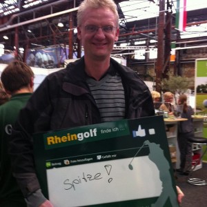 Top-Stimmung auf der Rheingolf, mehr unter www.golfpost.de