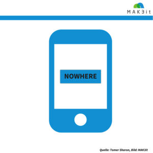 Button to Nowhere. (Bild: MAK3it, Quelle: Tomer Sharon) 