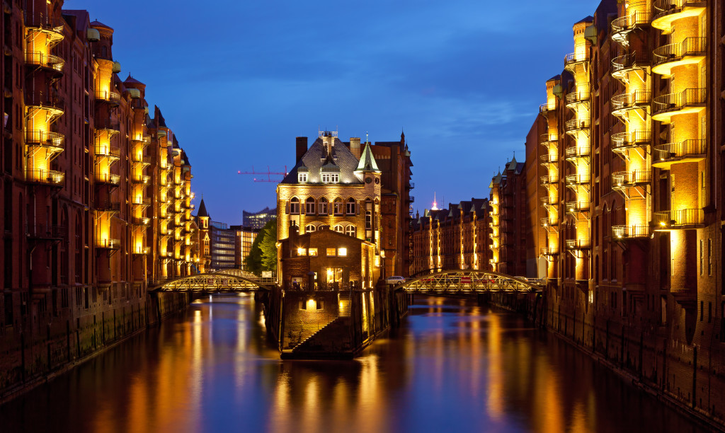 Speicherstadt_abendshamburg