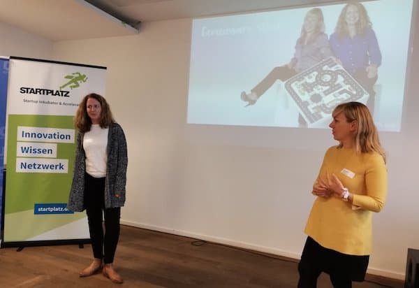 Rabea Knippscheer (l.) und Stefanie Gärtner