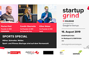 Startup Grind - Sports Edition mit KERNWERK, As good as Pros & fanQ