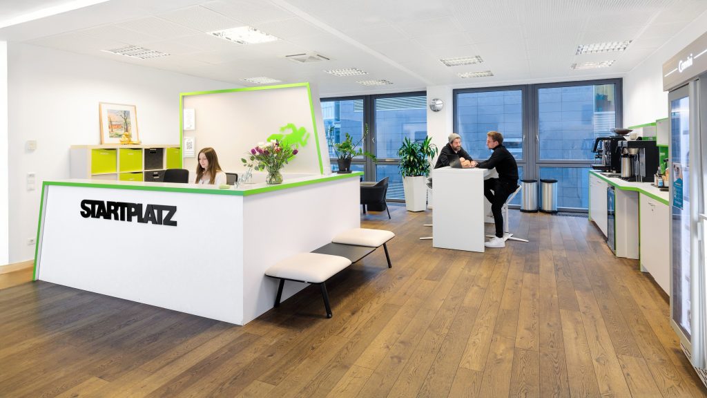 Foyer und Empfang im STARTPLATZ Köln