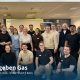 Kickoff von Batch 3 im STARTPLATZ KI Accelerator: Gruppenfoto der zwölf Startups, dazu Marvin Linxweiler (staaff), Kira Frings (RequAIre) und Programmmanager Heinrich Rauh
